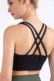 Nuna Double Cross-Strap Sport Bra