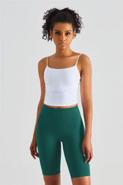 Karla Side Ruched Crop Top